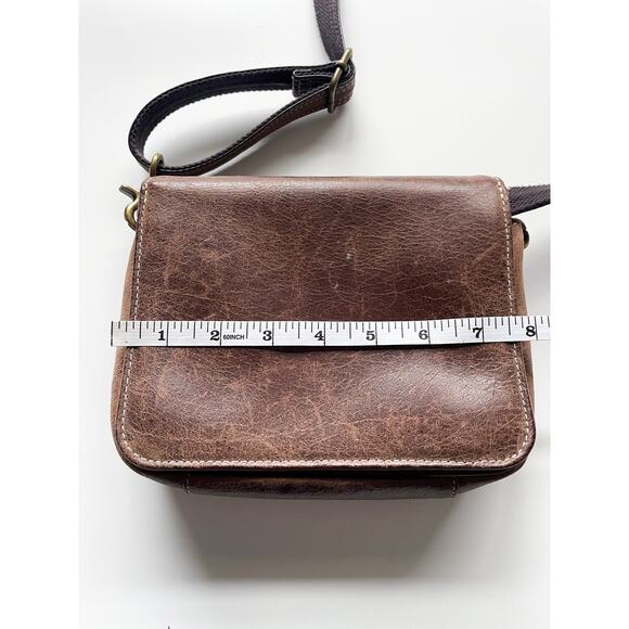 Gun Tote'n Mamas Brown Leather Concealed Carry Organizer Crossbody Purse Leather - Picture 6 of 10
